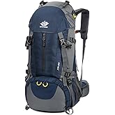 Esup 50L Hiking Backpack Men Camping Backpack with rain cover 45l+5l Lightweight Backpacking Backpack Travel Backpack