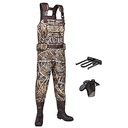 HISEA Chest Waders for Men, Neoprene Hunting Waders