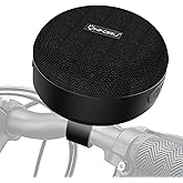 Onforu Outdoor Waterproof Bluetooth Bike Speaker, Wireless Portable Mini Travel Bike Speakers, Integrated Design Bicycle Scooter Speaker with Loud Sound for Riding, Sports, Bike Accessories