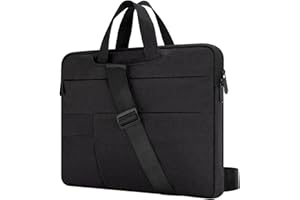HEDUGO Laptop Bag Case 13 14 15 16 Inch Messenger Bag with Shoulder Strap Briefcase Carry Case for Men Women to Work School