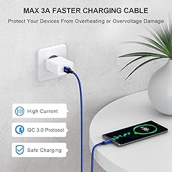 etguuds USB Type C Cable 3A Fast Charging