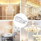 GMY G9 Halogen Bulbs 33W 230V 2700K 4 Pack Dimmable 360° Beam view 5