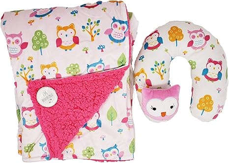 baby neck pillow and blanket