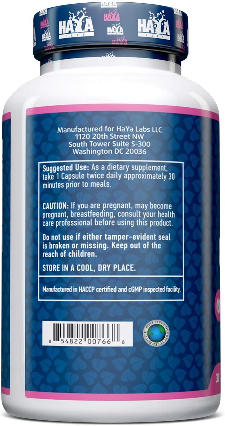HAYA LABS 10 Billion Acidophilus and Bifidus Probiotic Complex 30Capsules, 30 count (Pack of 1) - Image 3