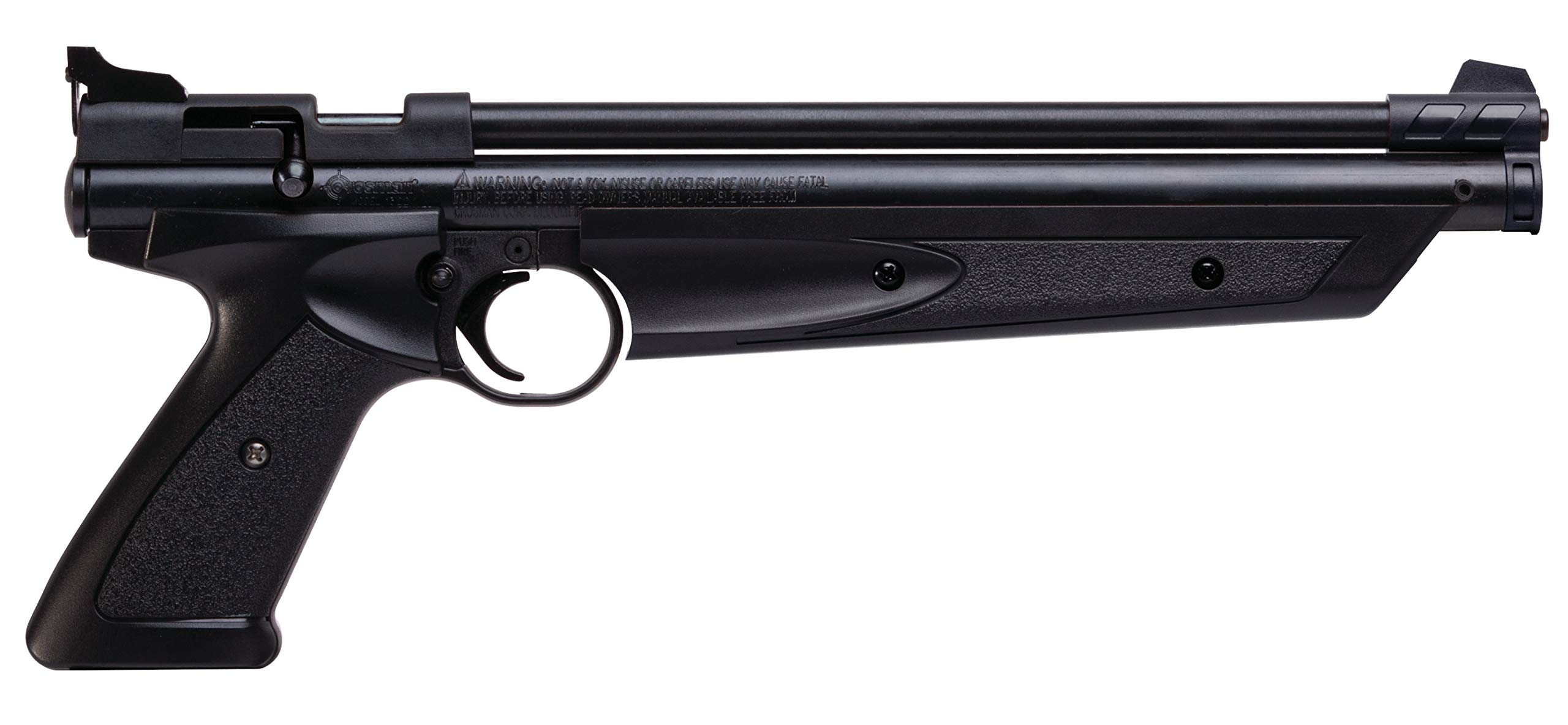 Photo 1 of Crosman P1322 American Classic Variable-Pump .22-Caliber Pellet Air Pistol, Black