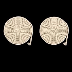 FASTROHY 2Pcs 10FT Diameter 3/16'' Round Cotton