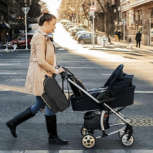 Mancro Diaper Bag Backpack, Multipurpose Travel Diaper Backpack