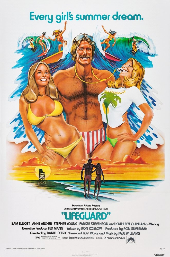Posterazzi Lifeguard Us Art Center: Sam Elliott 1976. Movie Masterprint Poster Print, (11 x 17)