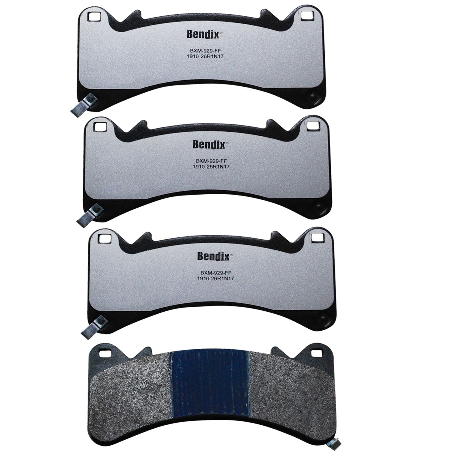 Bendix Fleet Metlok MKD1910FM Semi-Metallic Front Brake Pads for Chevrolet Tahoe 2016, GMC Yukon 2016 Image Bendix Fleet Metlok MKD1910FM Semi-Metallic Front Brake Pads for Chevrolet Tahoe 2016, GMC Yukon 2016 Image