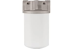 Buyers Products HFA21015 HFA Series 2 Hydraulic Filter Assembly, 10 Micron Filter Rating, 15 PSI Bypass, 1-1/4" NPT Ports, Hy