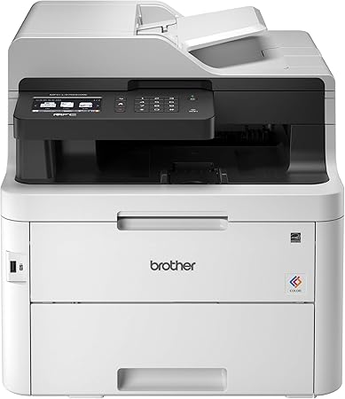 Brother MFC-L3750CDW Digital Color All-in-One Printer, Laser Printer Quality