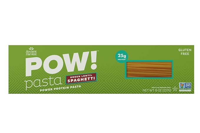 Amazon Com Ancient Harvest Pow Gluten Free Protein Pasta Green