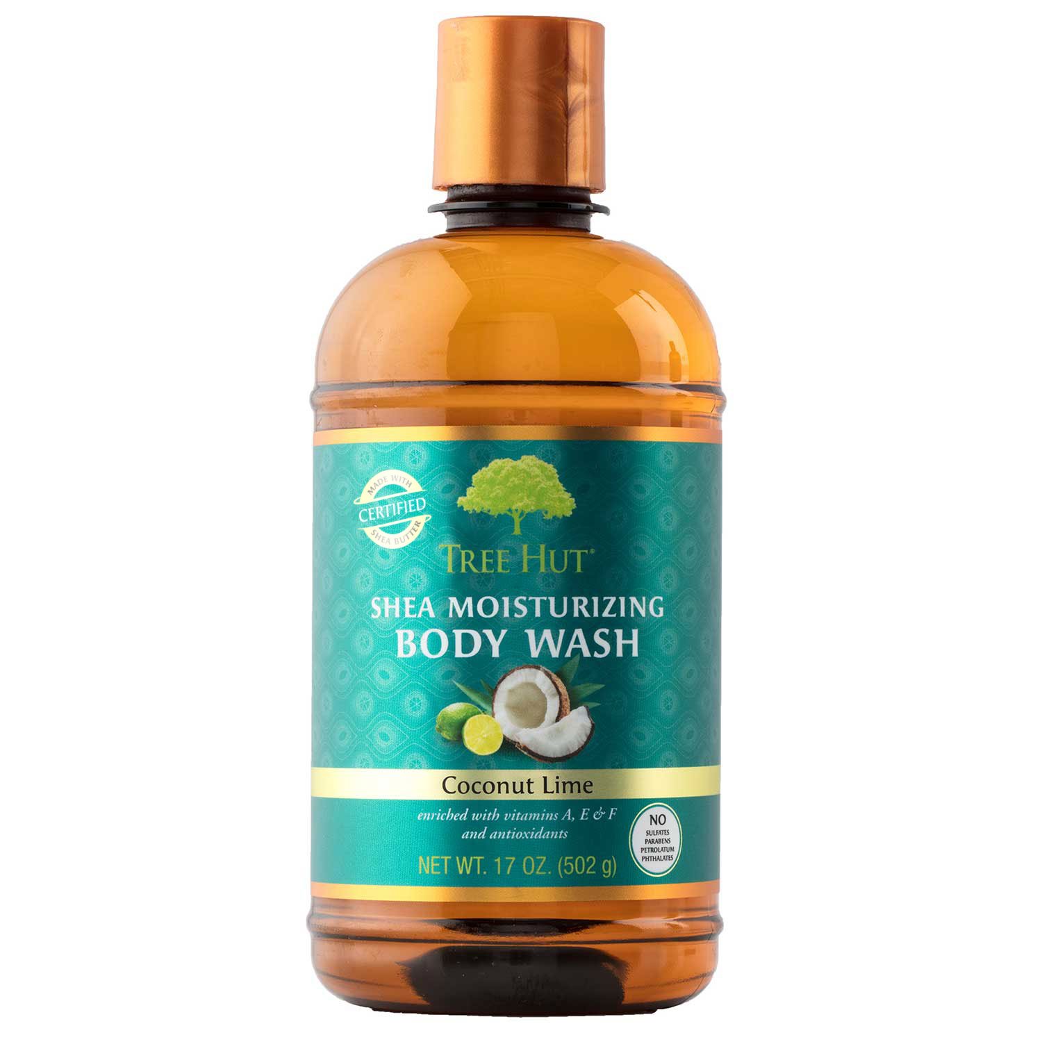 Tree Hut Shea Moisturizing Body Wash, Almond and Honey, 17