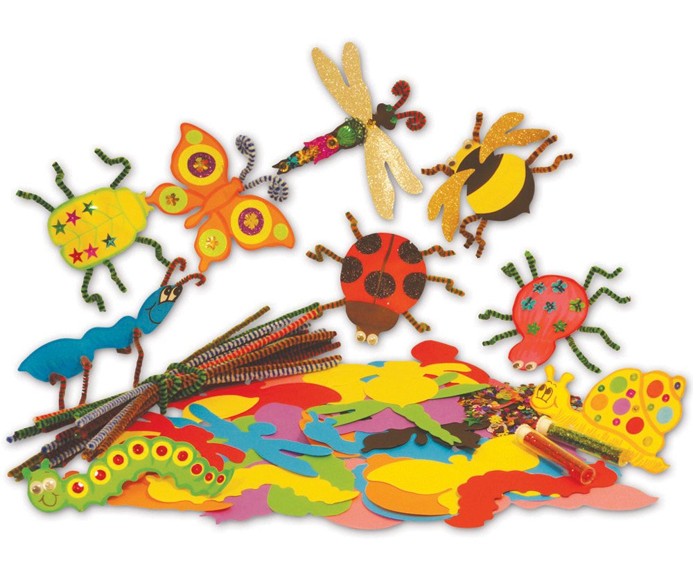 Springboard 10361 Paper Minibeast Craft Activity (Pack of 108)