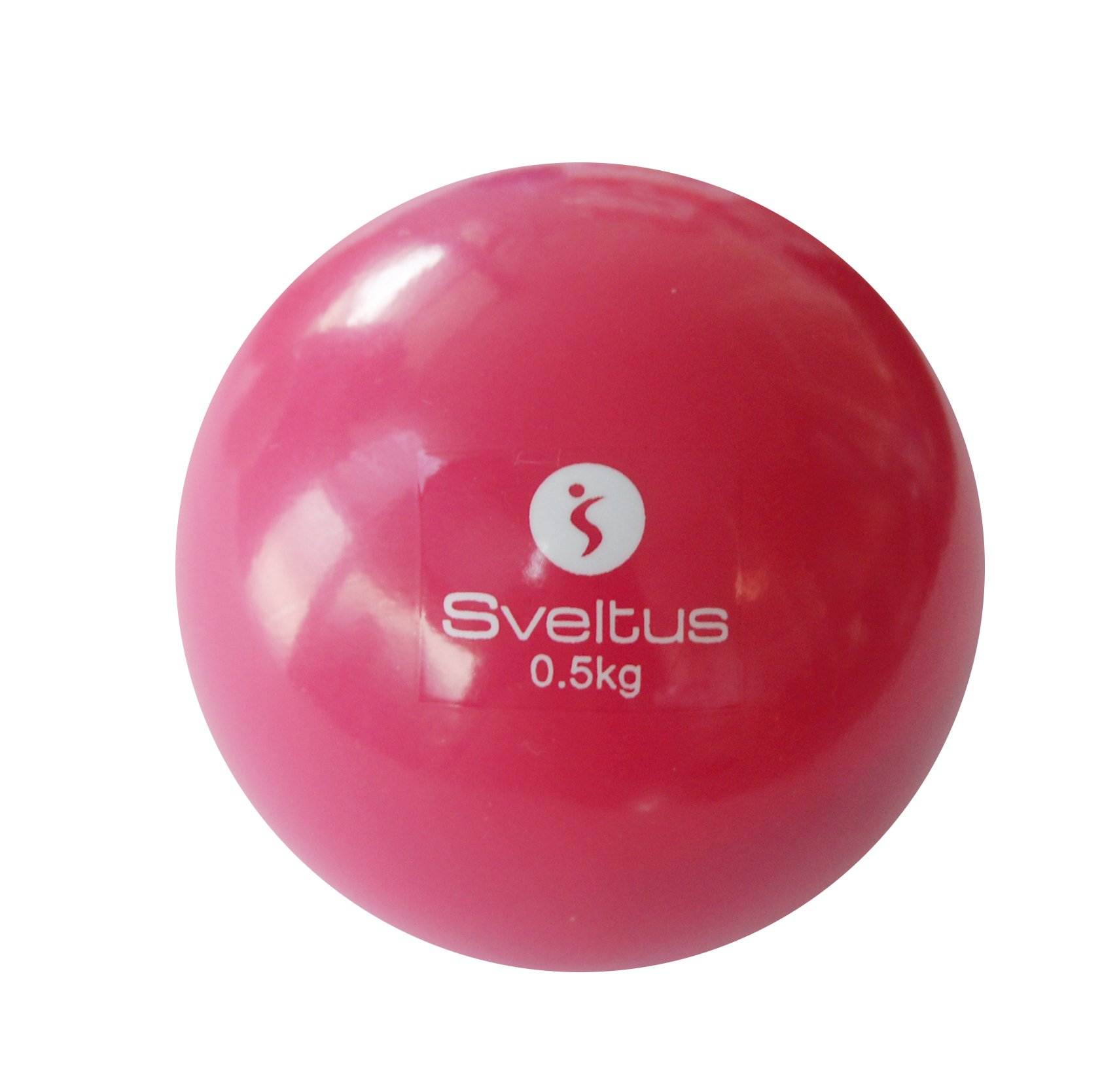 Sveltus Weighted Exercise Ball, Pink - 500g