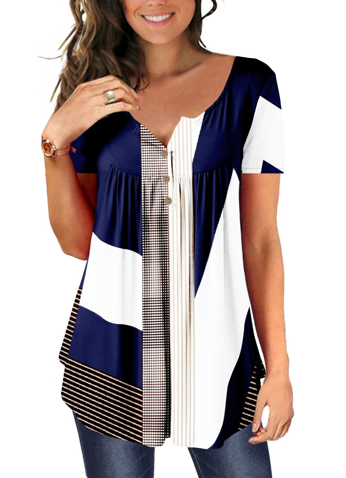 Plus Size Womens Tunic Tops To Wear With Leggings