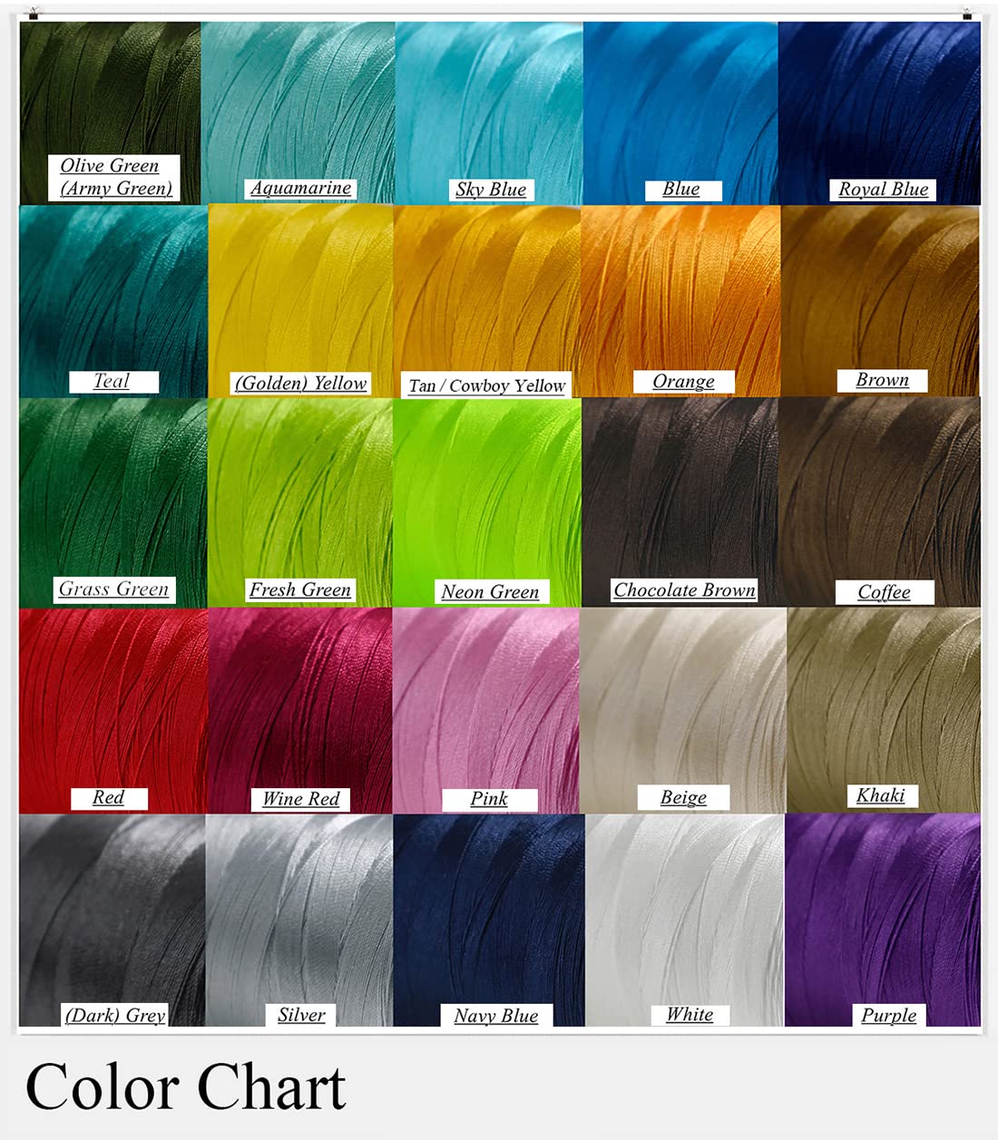 Selric [1300Yards / 26 Colors Available] Tex 90 Bonded Nylon Thread for Leather Sewing 280D/3 T90#92 Heavy Duty Upholstery Thread for Leather and Other Heavy Fabric（Black）