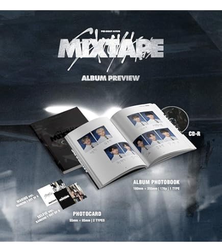 Amazon.com: STRAY KIDS Mixtape Pre Debut Album CD+Photobook+