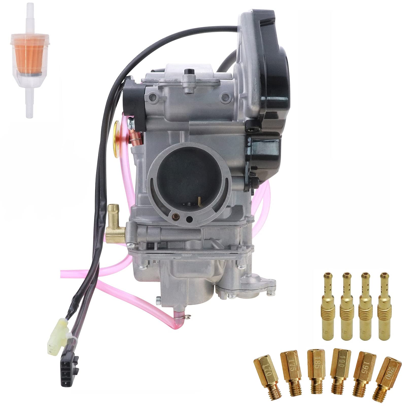 Photo 1 of Carburetor for Honda TRX450R TRX450ER (2006 2007 2008 2009), TRX 450ER (2012 2013 2014) Carb 16046-HP1-601