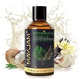 MAYJAM Fragrance Oil Coconut & Vanilla 100ML Diffuser Oil with Dropper view 2