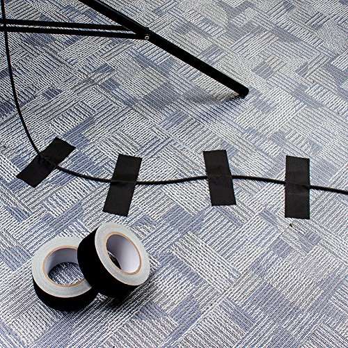 KAVANI Premium Gaffer Tape with Rubber Adhesive 2 Pack of 2inch X 30yards Black - Thumbnail 5