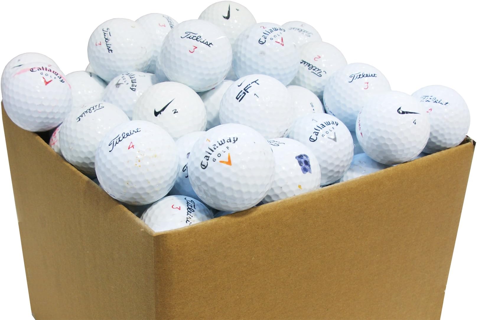 Second Chance Assorted Brand Lake Golf Balls Grade B