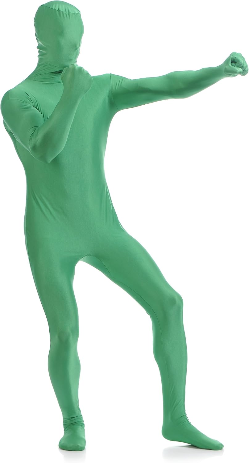 Zentai Ganzkörper Bodysuit Für Damen - Nude Farbe, Spandex Lycra Material, Mit Offenem Gesicht