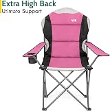 Trail Trail Outdoor Kestrel Deluxe Camping Chair High Back 120kg Capacity view 5