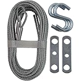Ideal Security Inc. SK7112 Garage Door Extension Cable, Zinc Plated