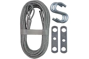 Ideal Security Inc. SK7112 Garage Door Extension Cable, Zinc Plated