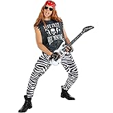 Morph Rock Star Costumes for Men 80's Mens Rocker Costume Punk Outfit 80s Rocker Costume Men Halloween Costumes for Adults