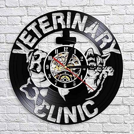 Lkcak Cardigan Welsh Corgi Chien Horloge Murale Race De