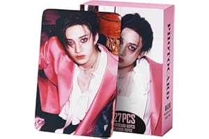 PYAJUU Stray Kids Photocards 127PCS DO IT Album Photo Card Set Stray Kids Merch 55 PCS Photocard and 72 PCS Stickers Gift for STAY Straykids Gift Set (BANGCHAN)