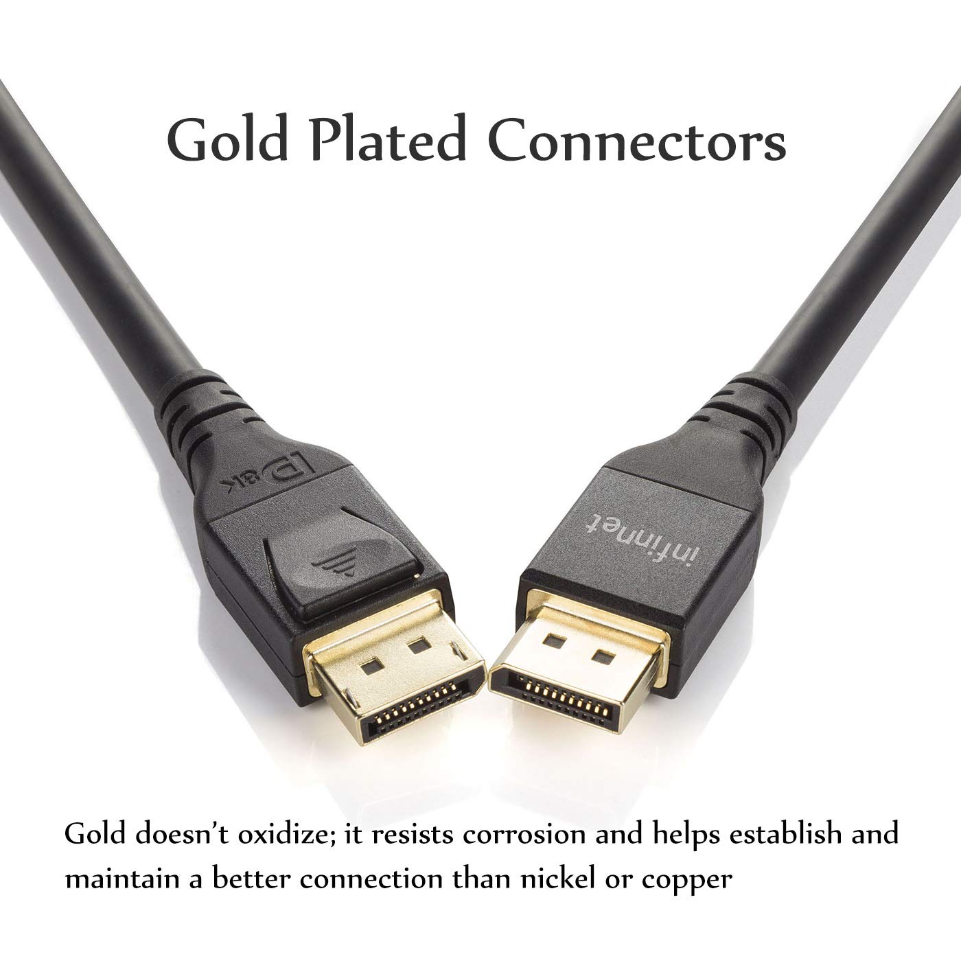 Black Vesa Certified 16 4 Ft 4k 144hz 5 Meters Infinnet Displayport 1 4 Cable 8k 60hz Hdr 4k 1hz Displayport To Displayport Cable Dp 1 4 Hbr3 Cord Thunderbolt Cables Cables Gellyplast Com