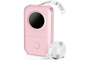 Phomemo Label Maker Machine, D30 Portable Handheld Bluetooth Mini Label Printer, Multiple Templates Smartphone Thermal Small Label Maker for Kids School Items, Classroom Teacher Supplies, Easy to Use