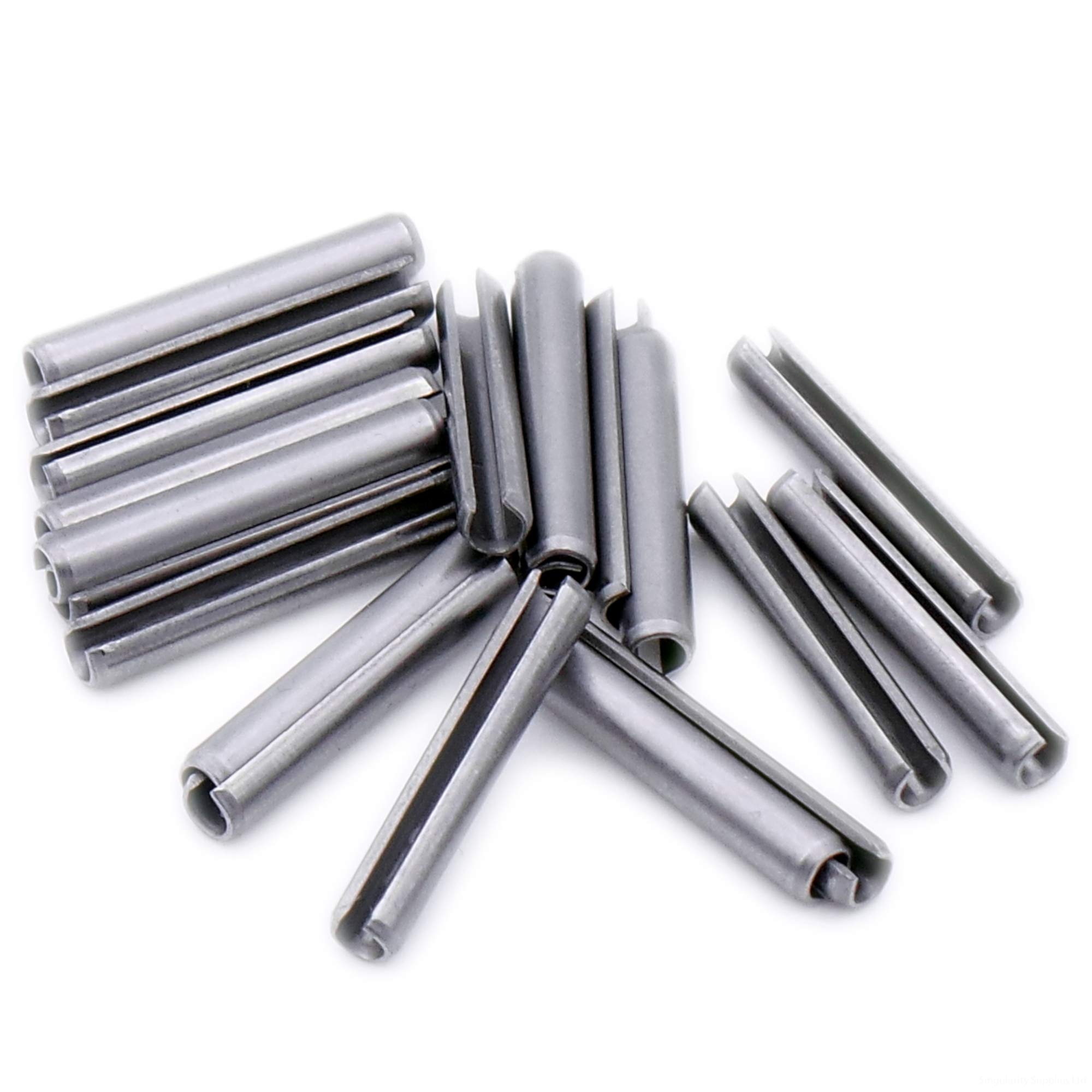 D3.5 (3.5mm x 6mm) Slotted Spring Pin (Heavy) - Stainless Steel (A1) (Pack of 20)