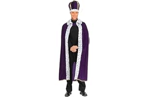 Rubies Men's King Robe and Crown Set, One Size for Themed Parties and Halloween