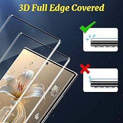 Galaxy S22 Ultra Screen Protector, 3 Pack S22 Ultra
