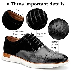 Meijiana Men Oxfords Shoes Casual Dress Shoes