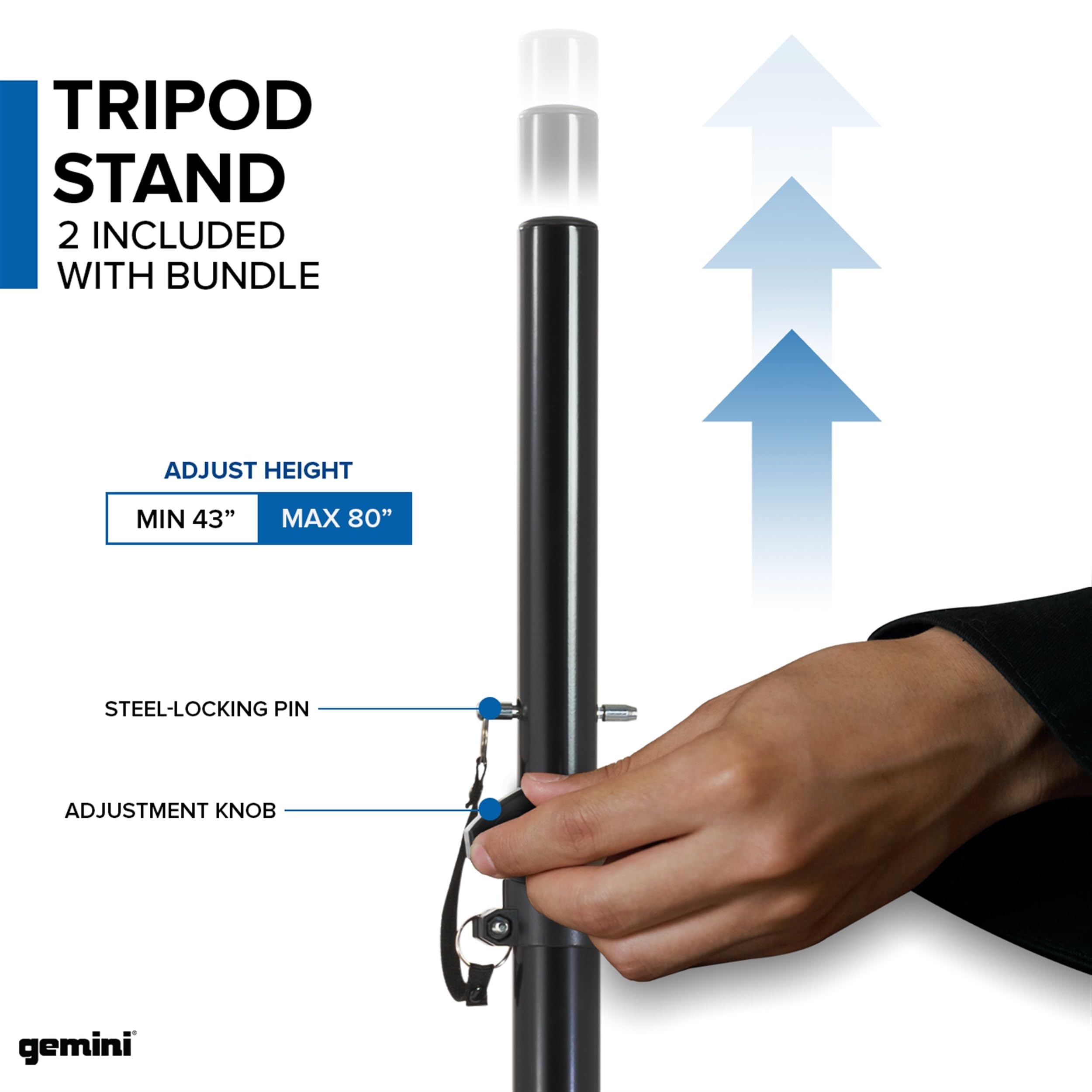 Gemini Sound Bluetooth Dual Active/Passive 15" Inch