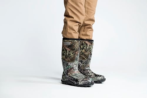 Bogs Men's Classic High-M Waterproof Insulated Rain Boot, Mossy