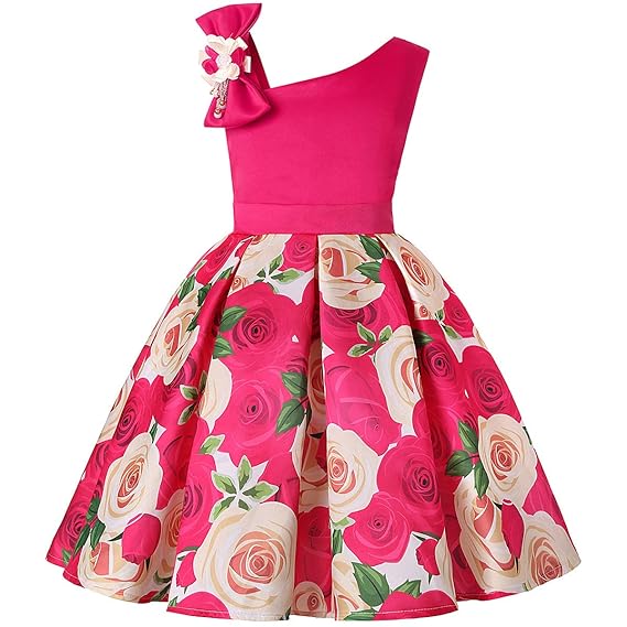 old rose dress for kids