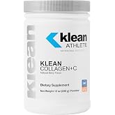 Klean Athlete Klean Collagen+C, Natural Berry Flavor, 12 Ounces | Supports Musculoskeletal Health to Help Optimize Performance and Mobility*, Supports Healthy Joint and Connective Tissue*