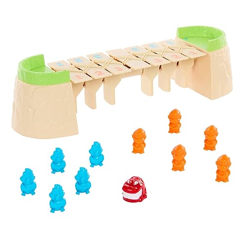 Mattel Games, Greedy Gator Kids Game for 2 Players, Fun for Family and Game Nights, HRC09