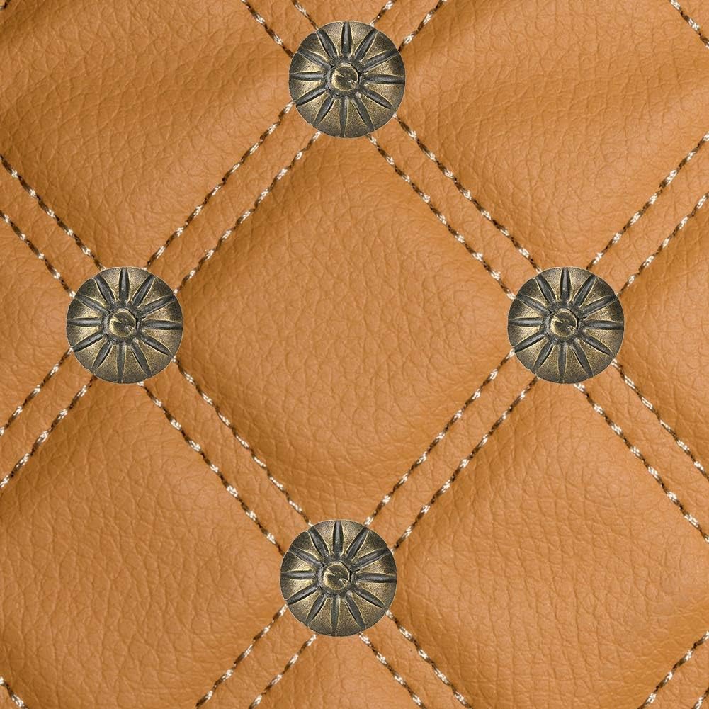 500Pcs 11 x 16mm Upholstery Tacks Furniture Nails Studs Chrysanthemum Pattern Retro Bronze Iron Nails Pins for Sofa Cork Fixed Decoration - Image 5