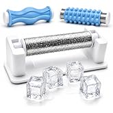 Icing Foot Roller for Plantar Fasciitis Relief, Cold Therapy Massager | Non-Slip, Compact 3-in-1 Interchangeable Foot Roller for Plantar Fascia Massage &amp; Foot Pain Relief for Home, Office &amp; Travel