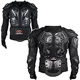 RIDBIKER Motorcycle Jacket Full Body Armor,Chest Protection Dirt Bike Gear for Men Motorcycle Gear Motorcycle Armor Motocross