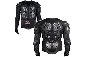 RIDBIKER Motorcycle Jacket Full Body Armor,Chest Protection Dirt Bike Gear for Men Motorcycle Gear Motorcycle Armor Motocross