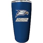 Georgia Southern Eagles 16 oz Insulated Stainless Steel Tumbler Straight - Navy. Officially Licensed Collegiate Product