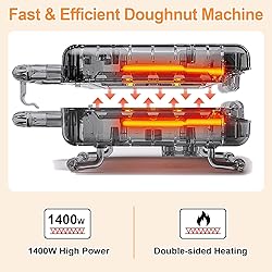 Mini Donut Maker Machine - Mini Pancakes Maker